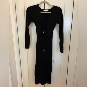 REVOLVE cut out sweater dress